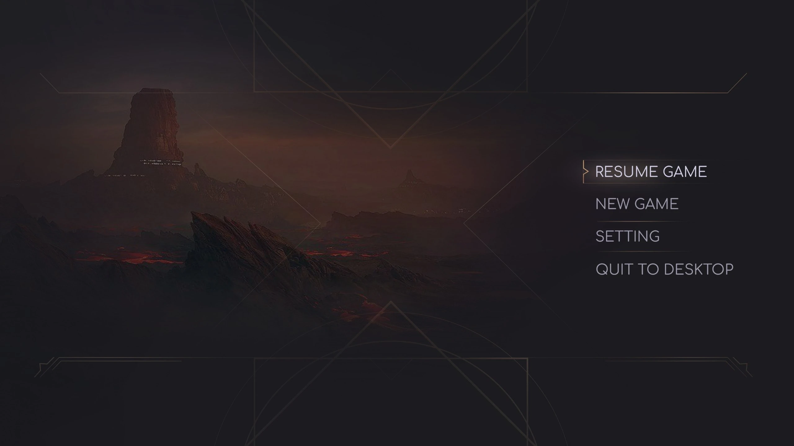 Main Menu